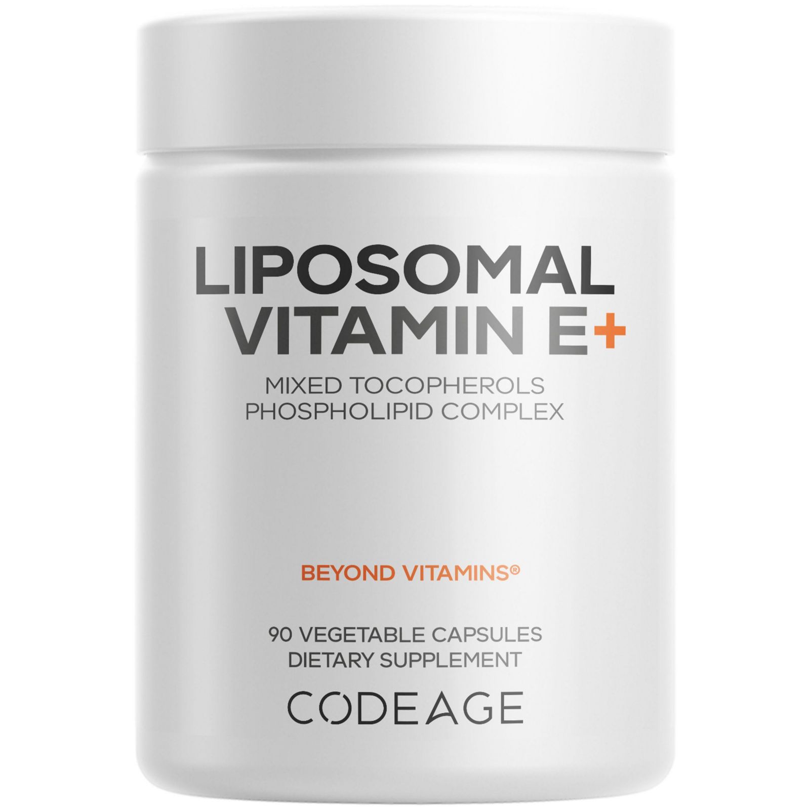 Пищевая добавка Codeage Liposomal Vitamin E 90 Capsules