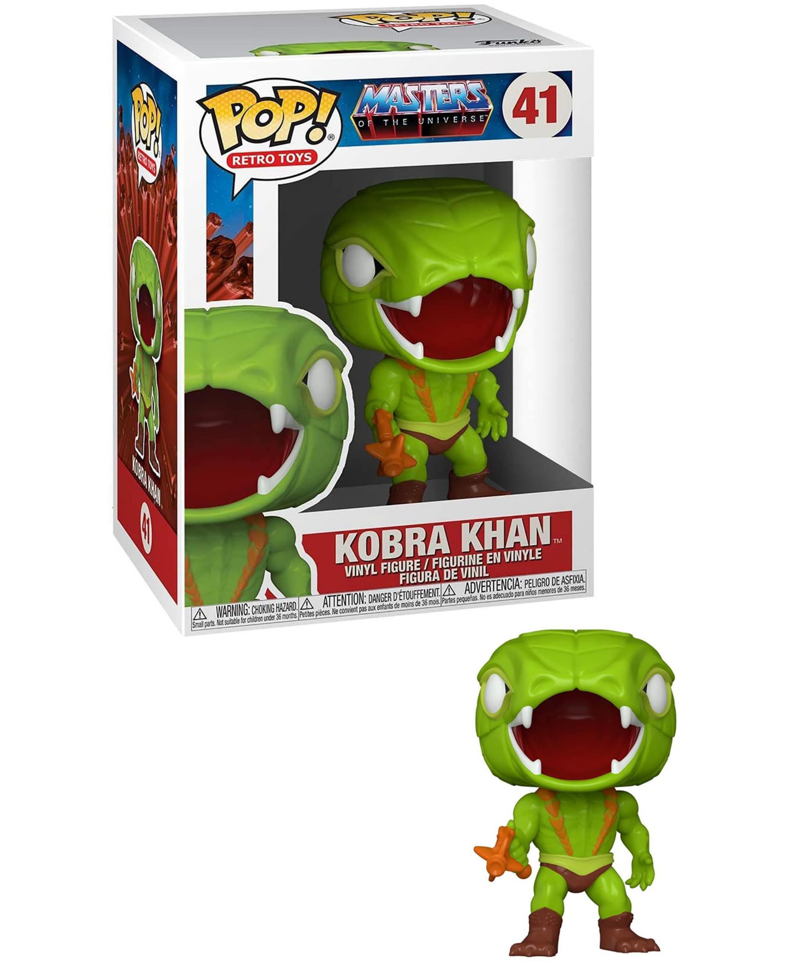 Masters of the Universe Funko POP Vinyl Figure | Kobra Khan