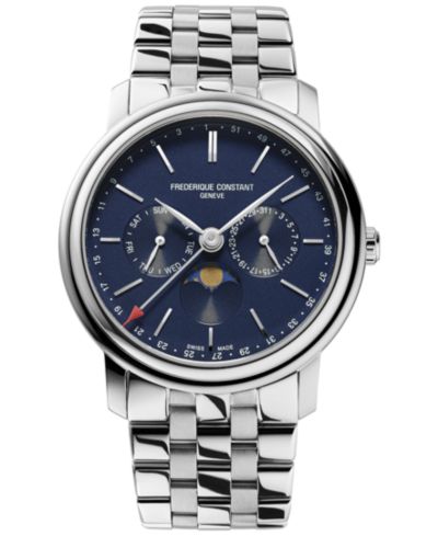 Мужские классические часы Frederique Constant Swiss Classics Business Stainless Steel 40mm