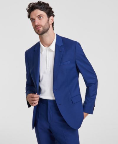 Мужской пиджак HUGO by Hugo Boss Modern-Fit Solid Wool-Blend