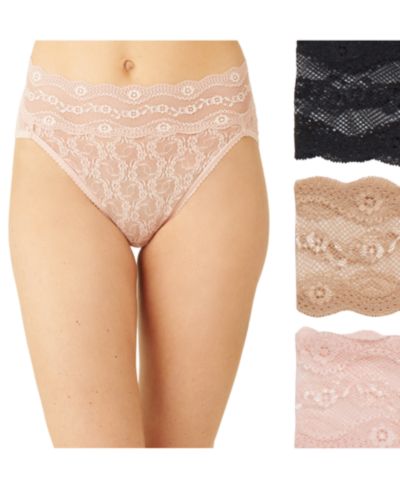 b.tempt'd by Wacoal Женское нижнее белье Lace Kiss High-Leg, набор из 3 шт. 970882