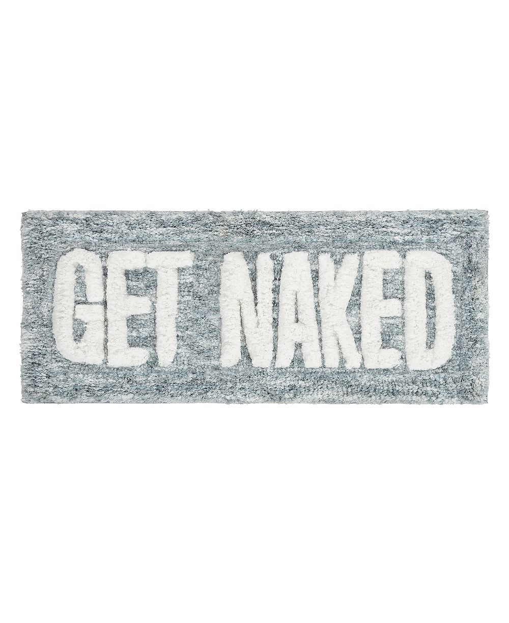 VCNY Home Get Naked Statement Bath Rug, 24" x 60"