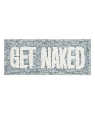 VCNY Home Get Naked Statement Bath Rug, 24" x 60"