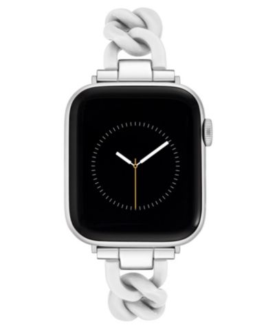 Nine West Women's Plastic Chain Link Bracelet designed for Apple Watch® 42mm (Series 1-3 only) & 44/45/46/49mm (Ultra & Ultra 2)