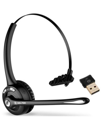 Delton 10X Wireless Noise-Canceling Single-Ear Headset