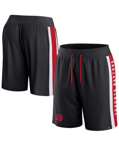 Мужские сетчатые шорты Fanatics Black Toronto Raptors Referee Iconic