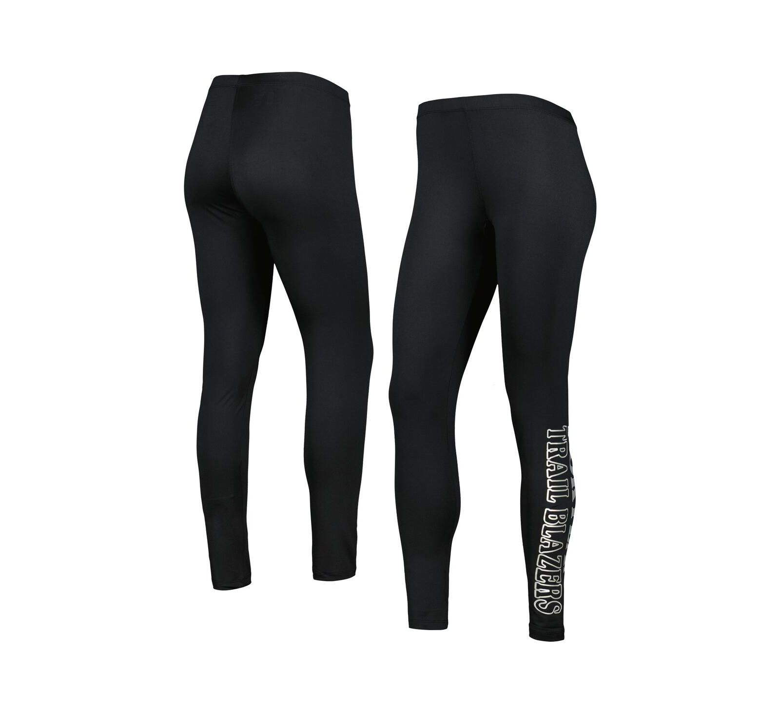 Women's G-III 4Her by Carl Banks Black Portland Trail Blazers Stadium Leggings