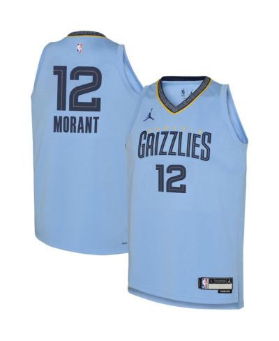 Jordan Детская джерси Ja Morant Blue Memphis Grizzlies 2022/23 Swingman - Statement Edition
