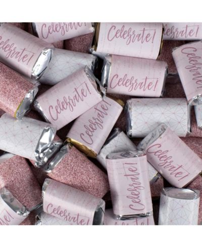 Just Candy Rose Gold Candy Hershey's Chocolate Mix, 38 Pieces