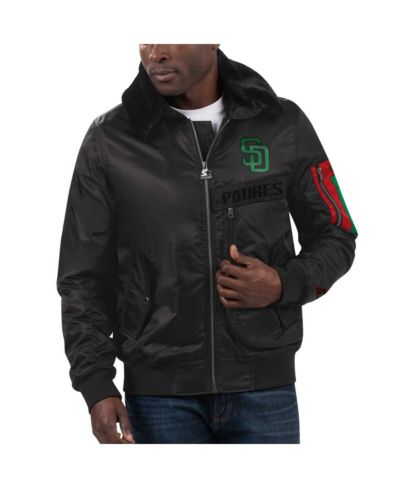 Мужская куртка Starter x Ty Mopkins San Diego Padres Satin Full-Zip