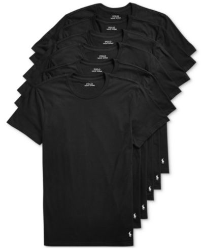 Polo Ralph Lauren Мужской набор майки Classic-Fit Crewneck 5+1 Bonus Pack