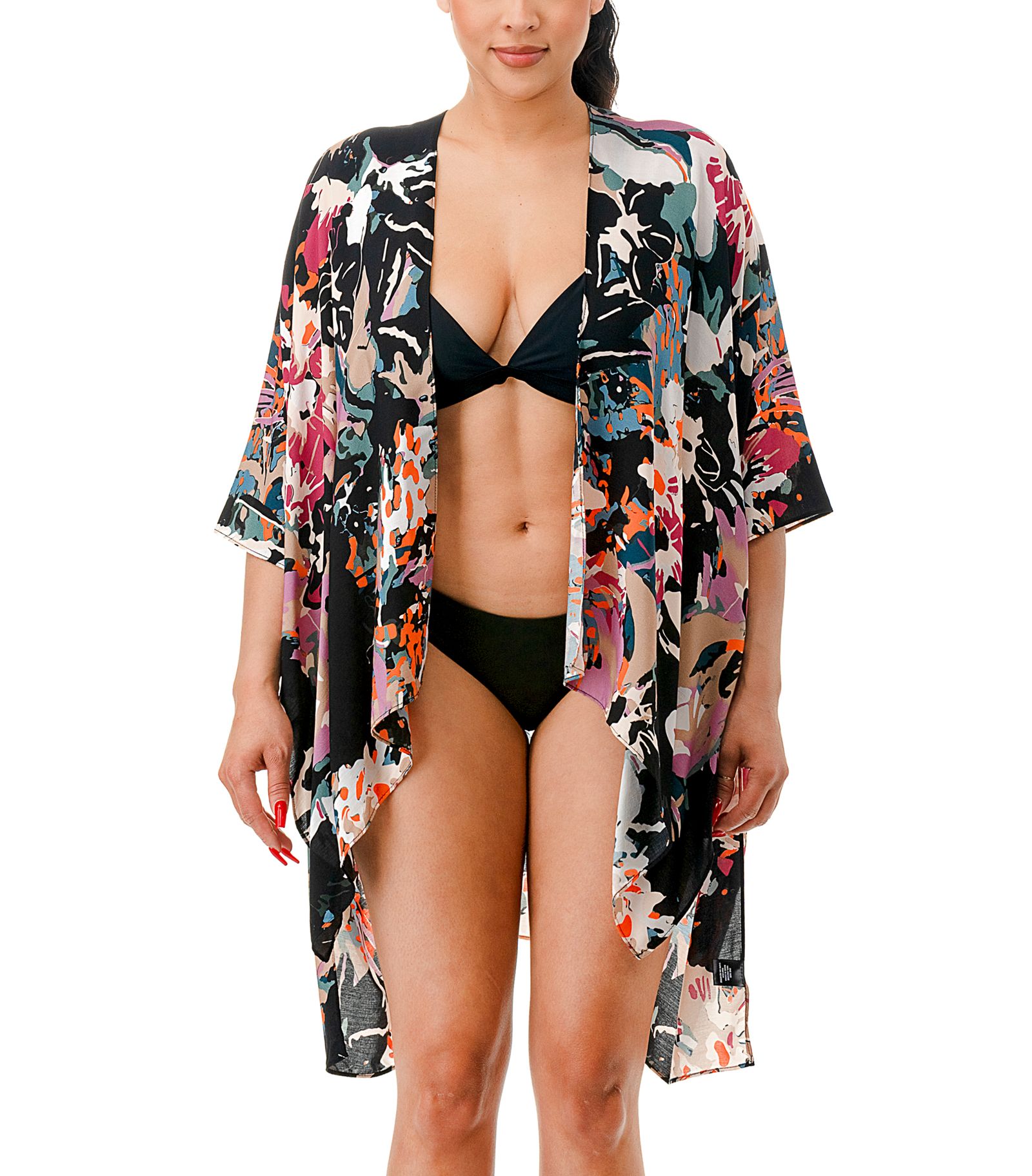 Накидка Marcus Adler Abstract Print Kimono