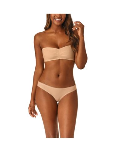 On Gossamer Women's Cabana Cotton Strapless Bandeau G5195