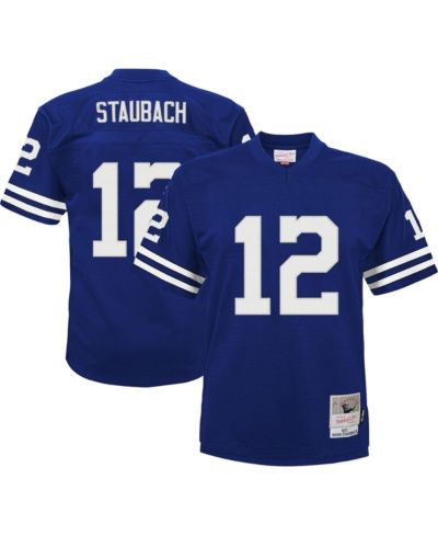 Детская джерси Mitchell & Ness Roger Staubach Navy Dallas Cowboys Legacy