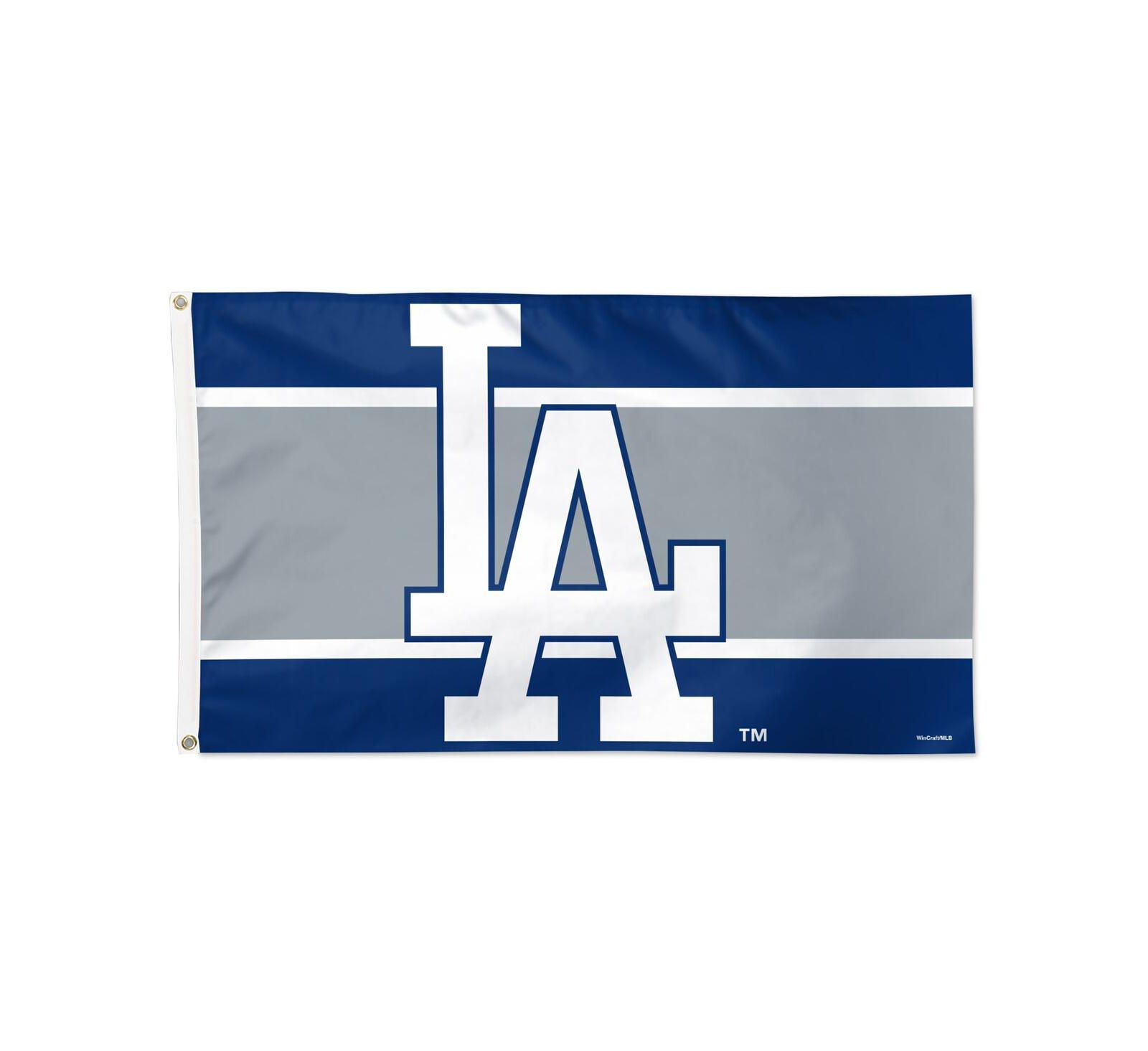Wincraft Los Angeles Dodgers 3' x 5' Horizontal Stripe Deluxe Single-Sided Flag