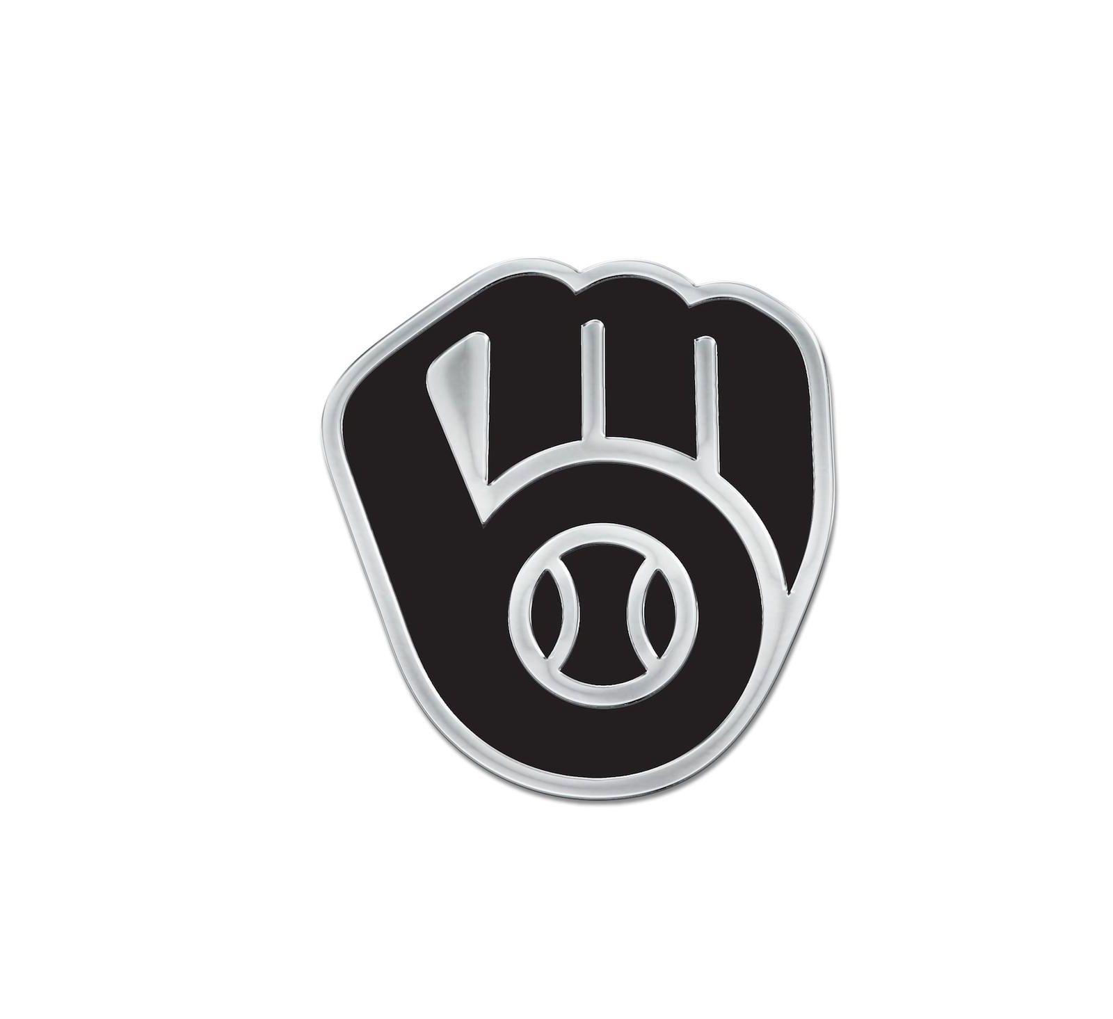 Wincraft Milwaukee Brewers Team Chrome Car Emblem