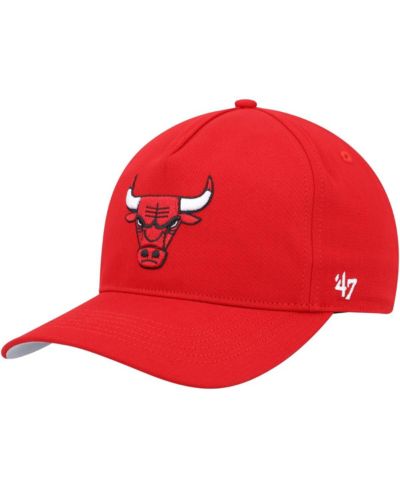 Мужская кепка '47 Brand Red Chicago Bulls Hitch Snapback