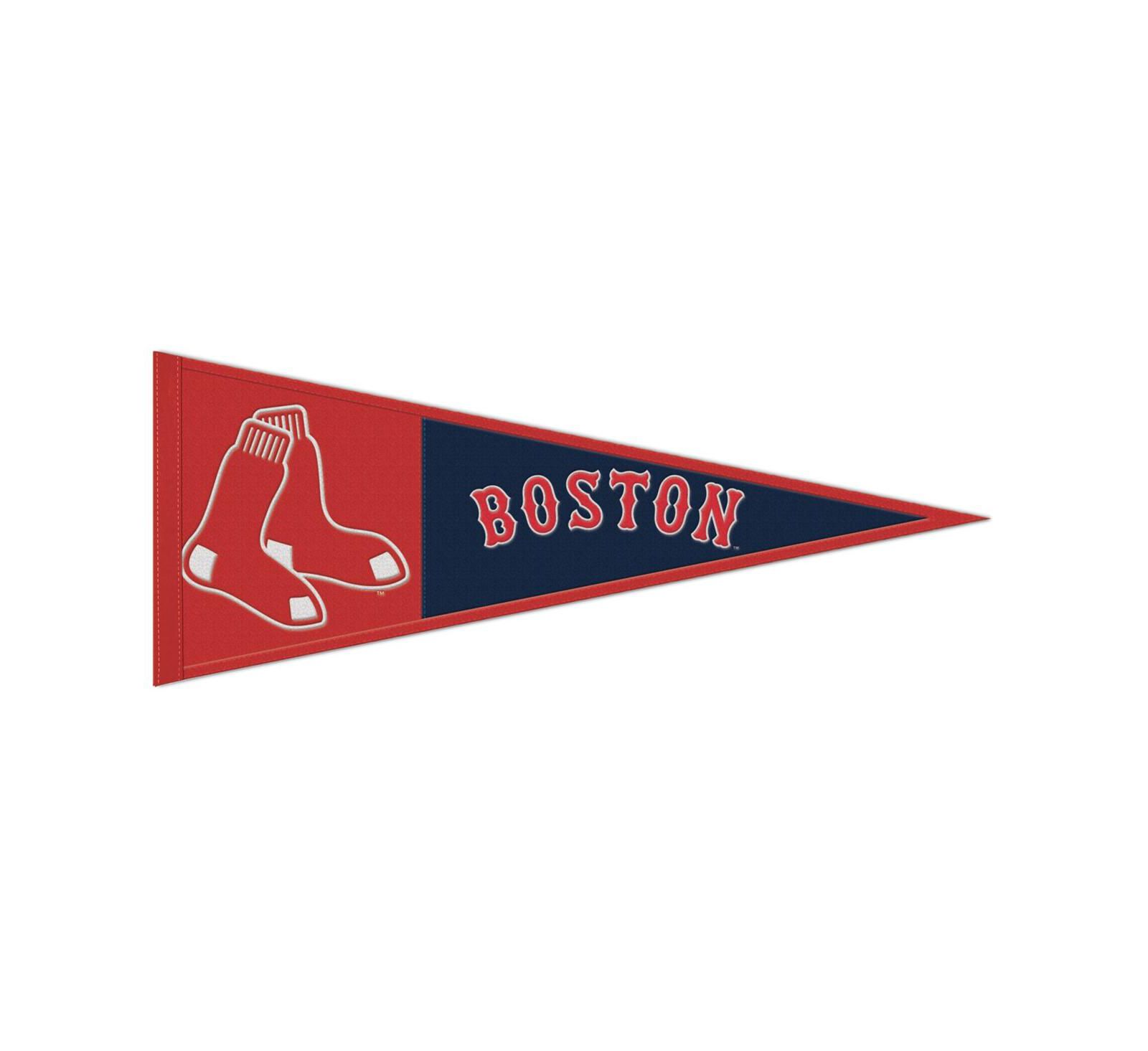 Шерстяной флаг Wincraft Boston Red Sox 13" x 32" Primary Logo Pennant
