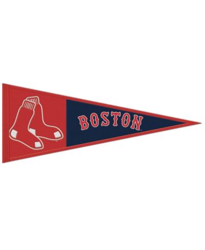 Шерстяной флаг Wincraft Boston Red Sox 13" x 32" Primary Logo Pennant