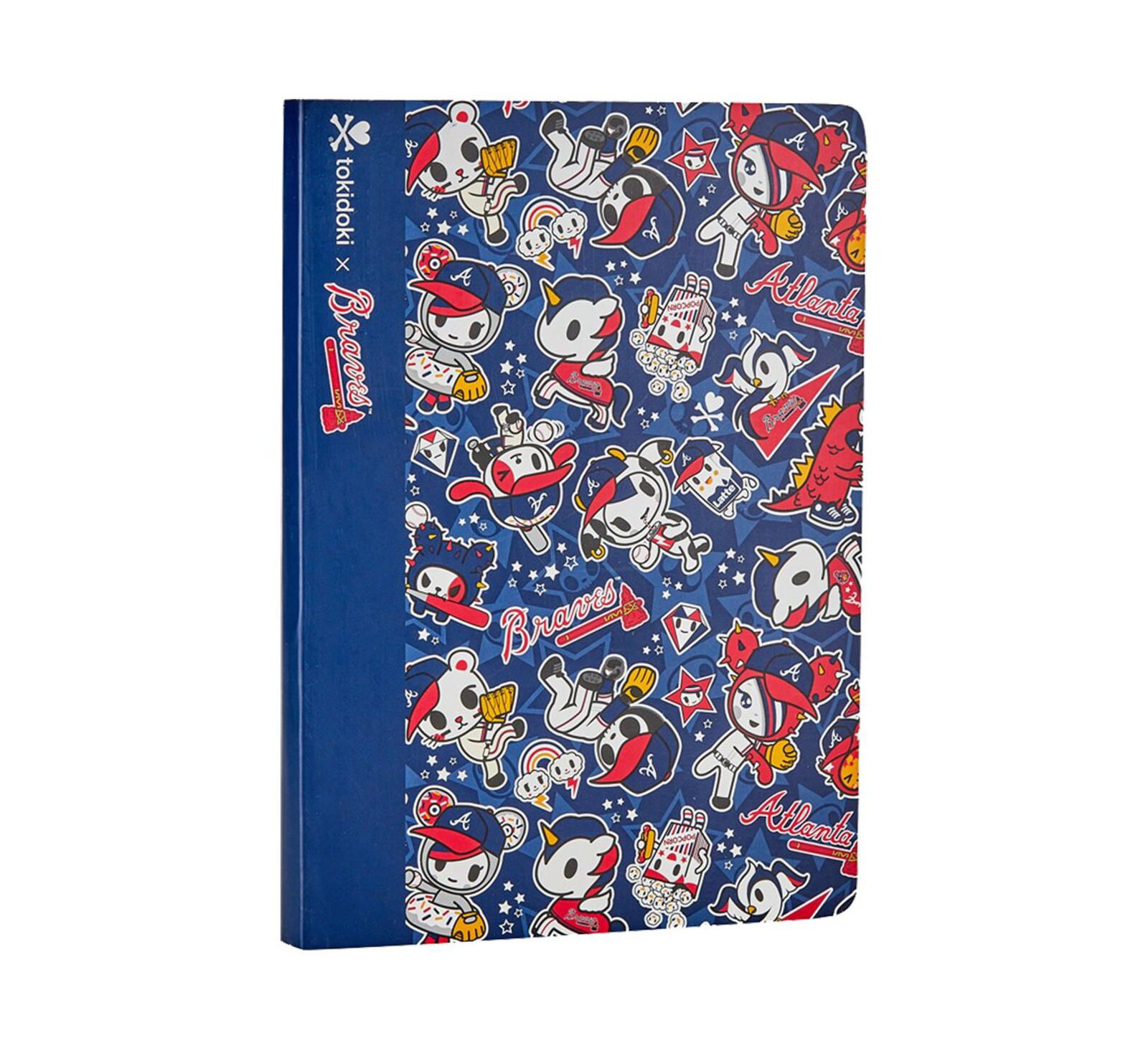 Tokidoki Atlanta Braves 10" x 7" Notebook