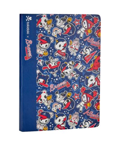 Блокнот Tokidoki Atlanta Braves, 10" x 7"