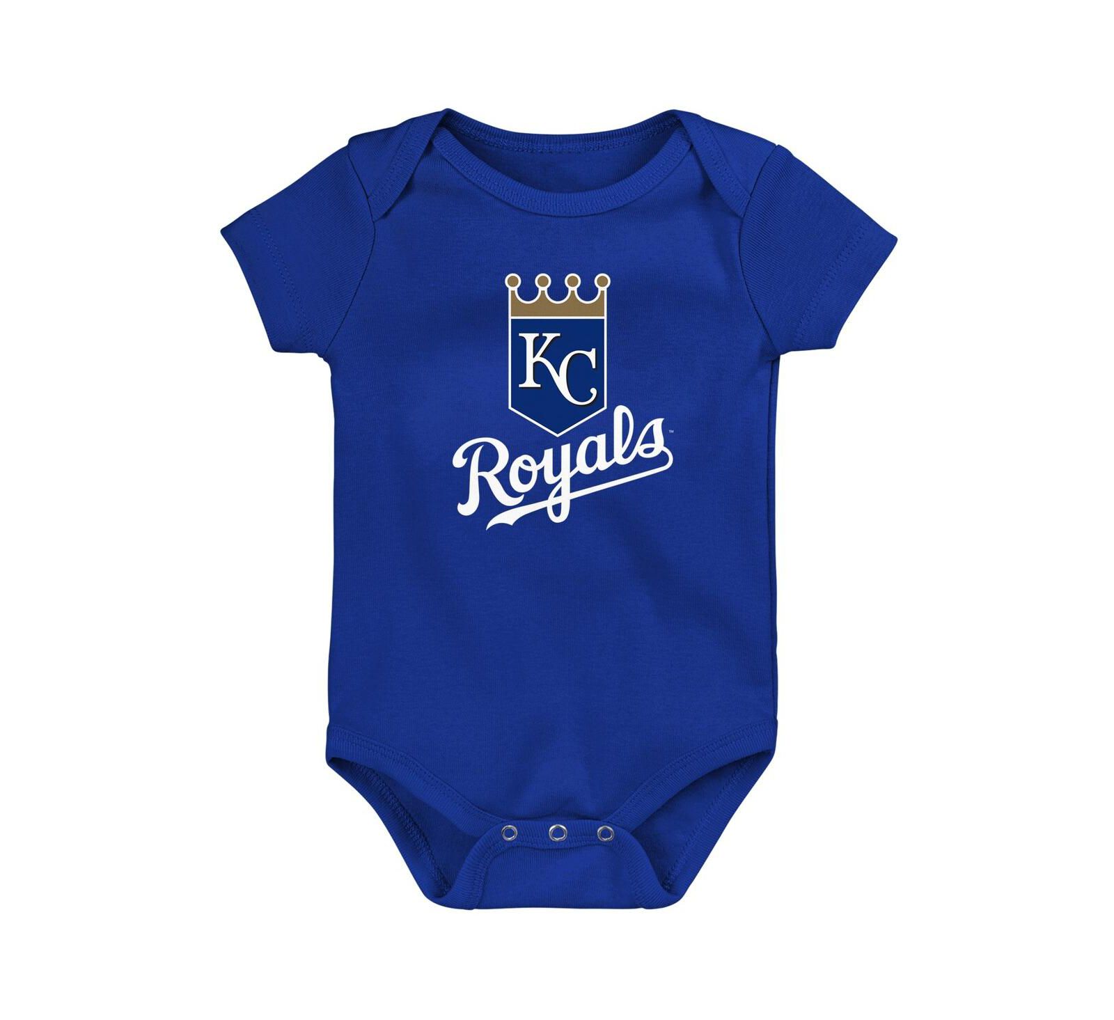 Детский боди с логотипом Royal Kansas City Royals для новорожденных и младенцев