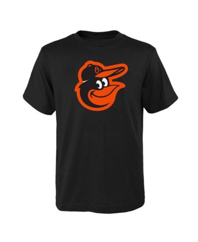 Детская футболка Outerstuff с логотипом Baltimore Orioles, черная