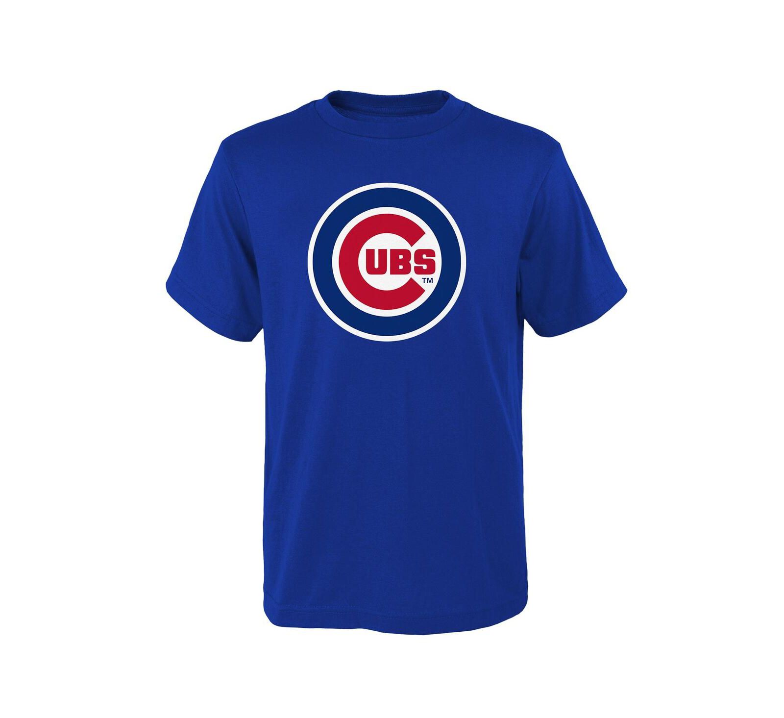 Детская футболка Outerstuff Royal Chicago Cubs Logo Primary Team