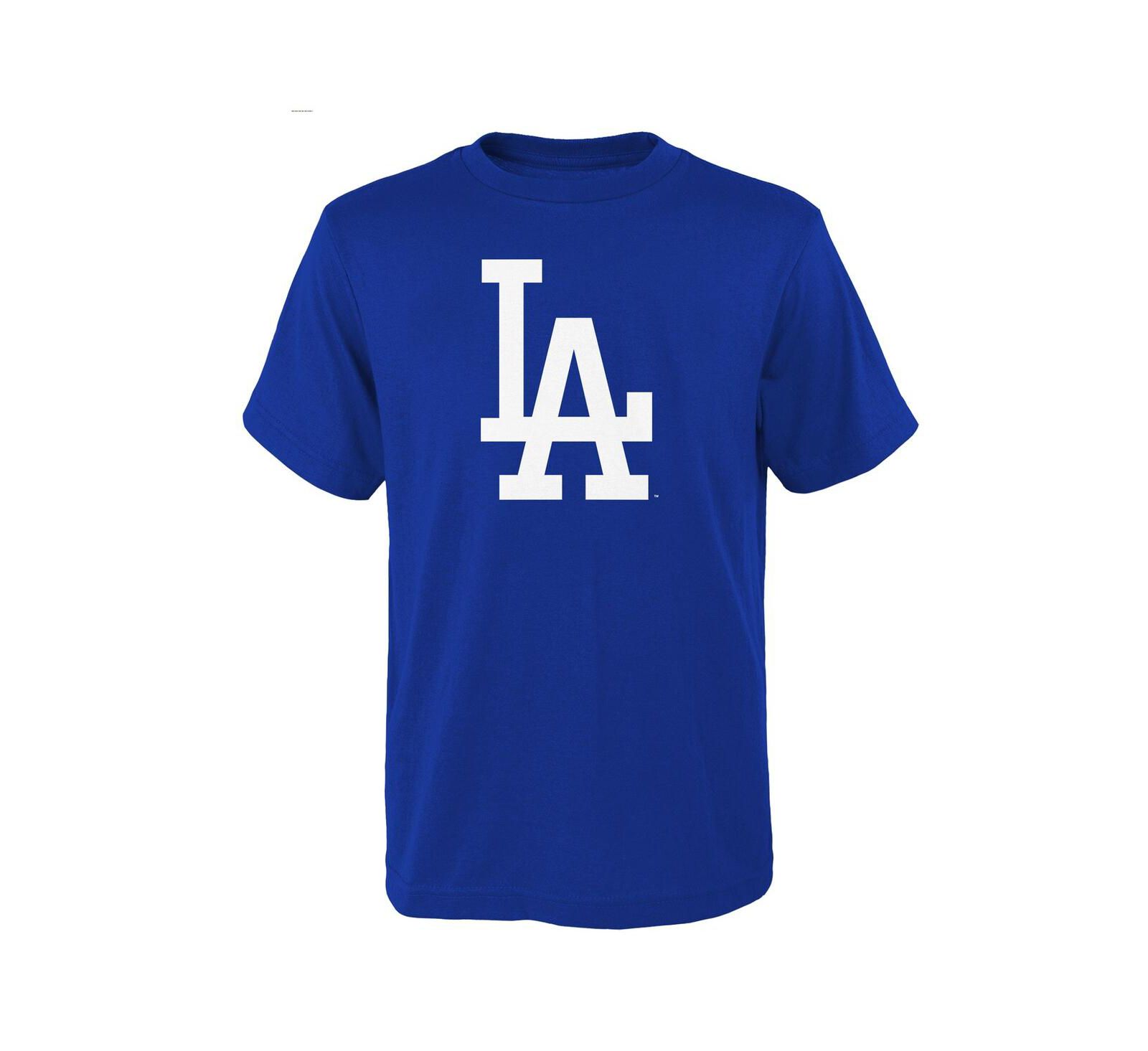 Футболка для мальчиков и девочек Royal Los Angeles Dodgers Logo Primary Team