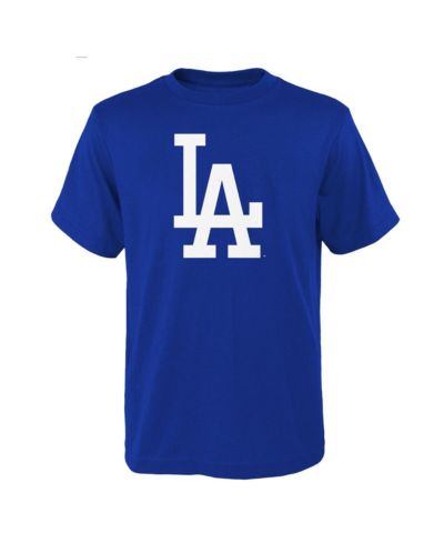 Футболка для мальчиков и девочек Royal Los Angeles Dodgers Logo Primary Team