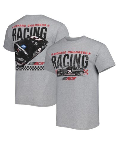 Checkered Flag Sports Мужская футболка Richard Childress Racing Goodwrench, Heather Gray, Checkered Flag