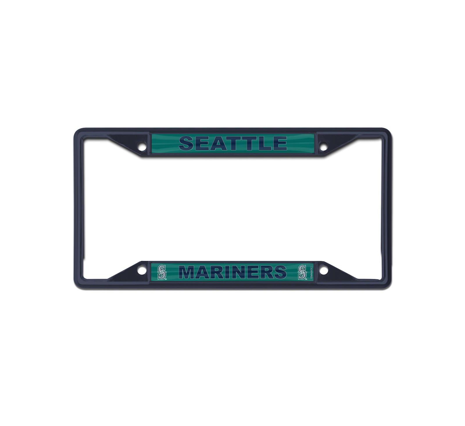 Wincraft Seattle Mariners Chrome Color License Plate Frame