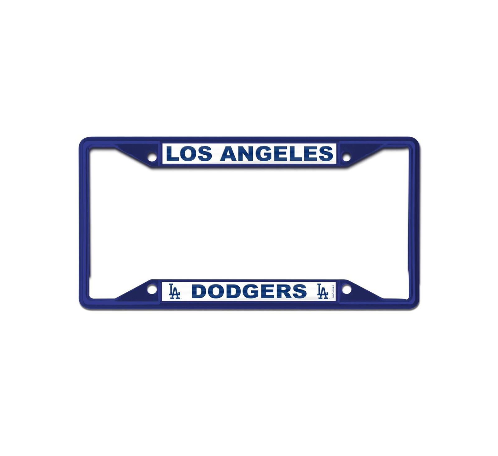Рамка для номерного знака Wincraft Los Angeles Dodgers Chrome Color