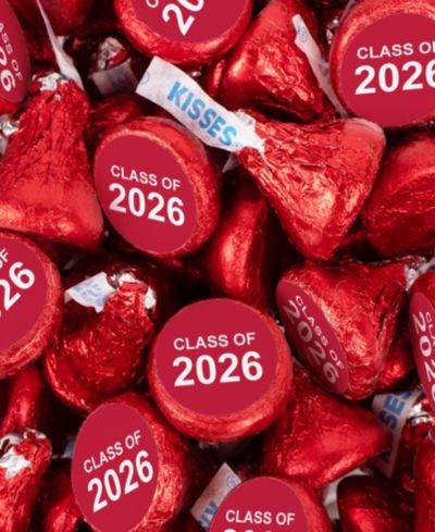 Just Candy конфеты Hershey's Kisses молочный шоколад, 100 шт