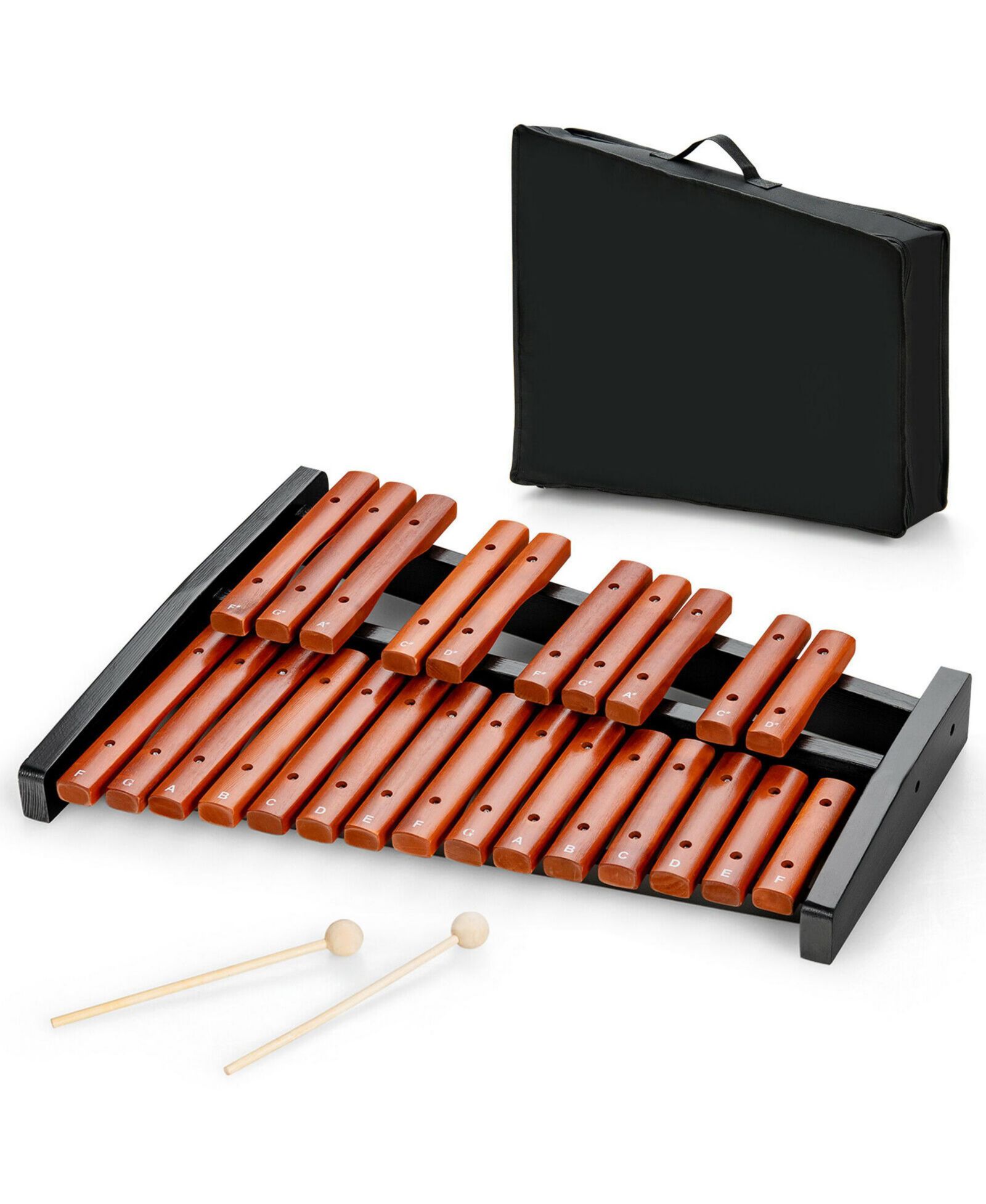 Ксилофон деревянный Costway 25 Note Xylophone Educational Instrument