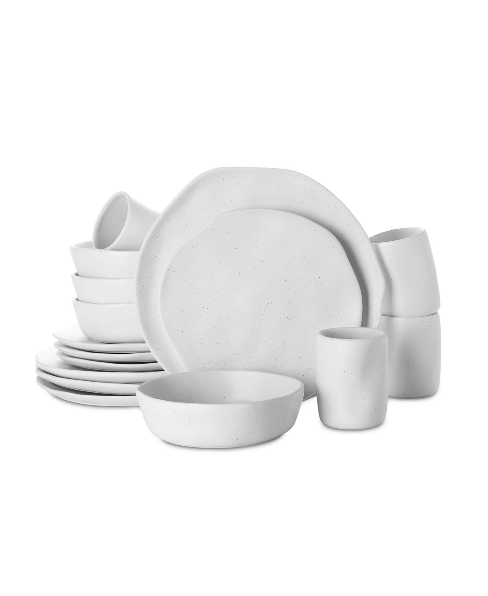 Stone by Mercer Project Hekonda 16 Pc. Dinnerware Set, Service for 4