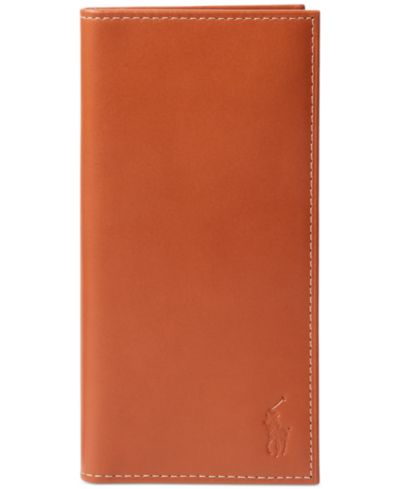 Polo Ralph Lauren мужской узкий кожаный кошелек
