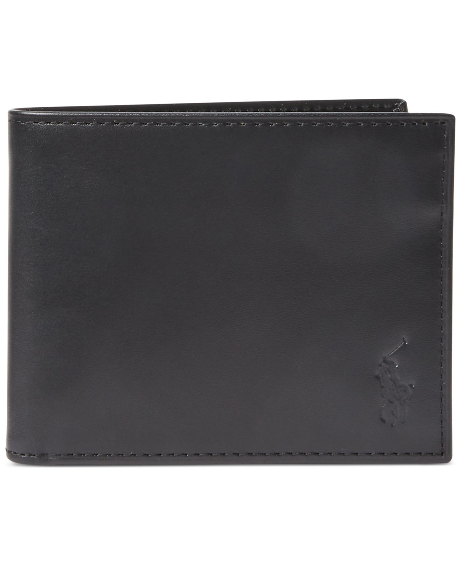 Polo Ralph Lauren Мужской кожаный кошелек Passcase Burnished Leather