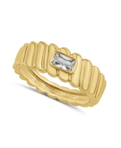 Кольцо And Now This Cubic Zirconia 18K Gold Plated