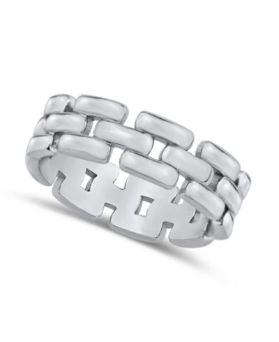 Серебряное кольцо And Now This Silver Plated Link