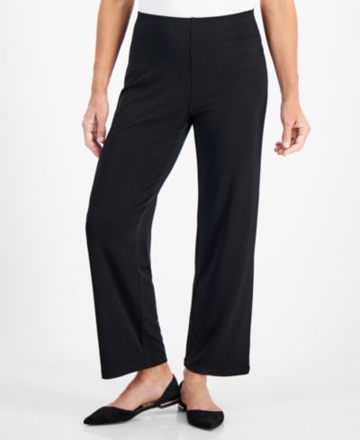 JM Collection Petite вязаные широкие брюки Pull-On, Petite & Petite Short