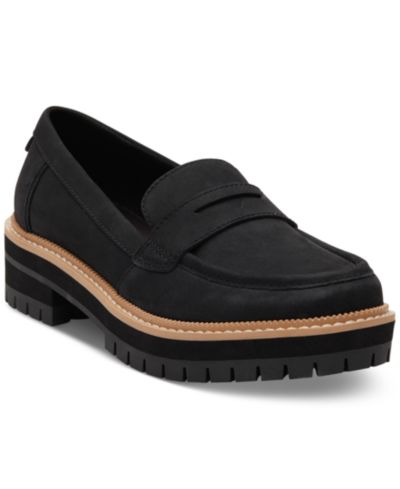 Женские лоферы TOMS Cara с подошвой Lug Sole