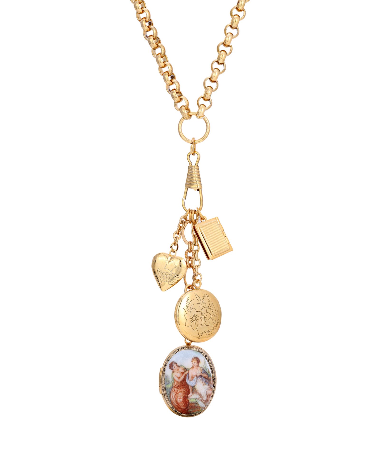 Подвеска-кулон 2028 Glass Cameo Lockets Charm