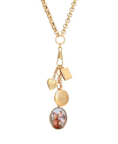 Подвеска-кулон 2028 Glass Cameo Lockets Charm