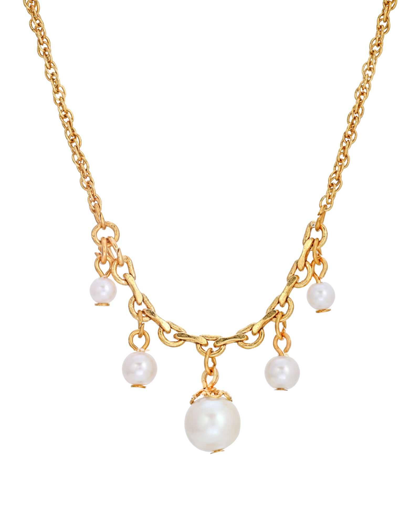 2028 Ожерелье с подвеской Imitation Pearl Drop