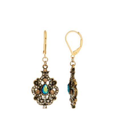 Серьги-подвески 2028 Glass Multi AB