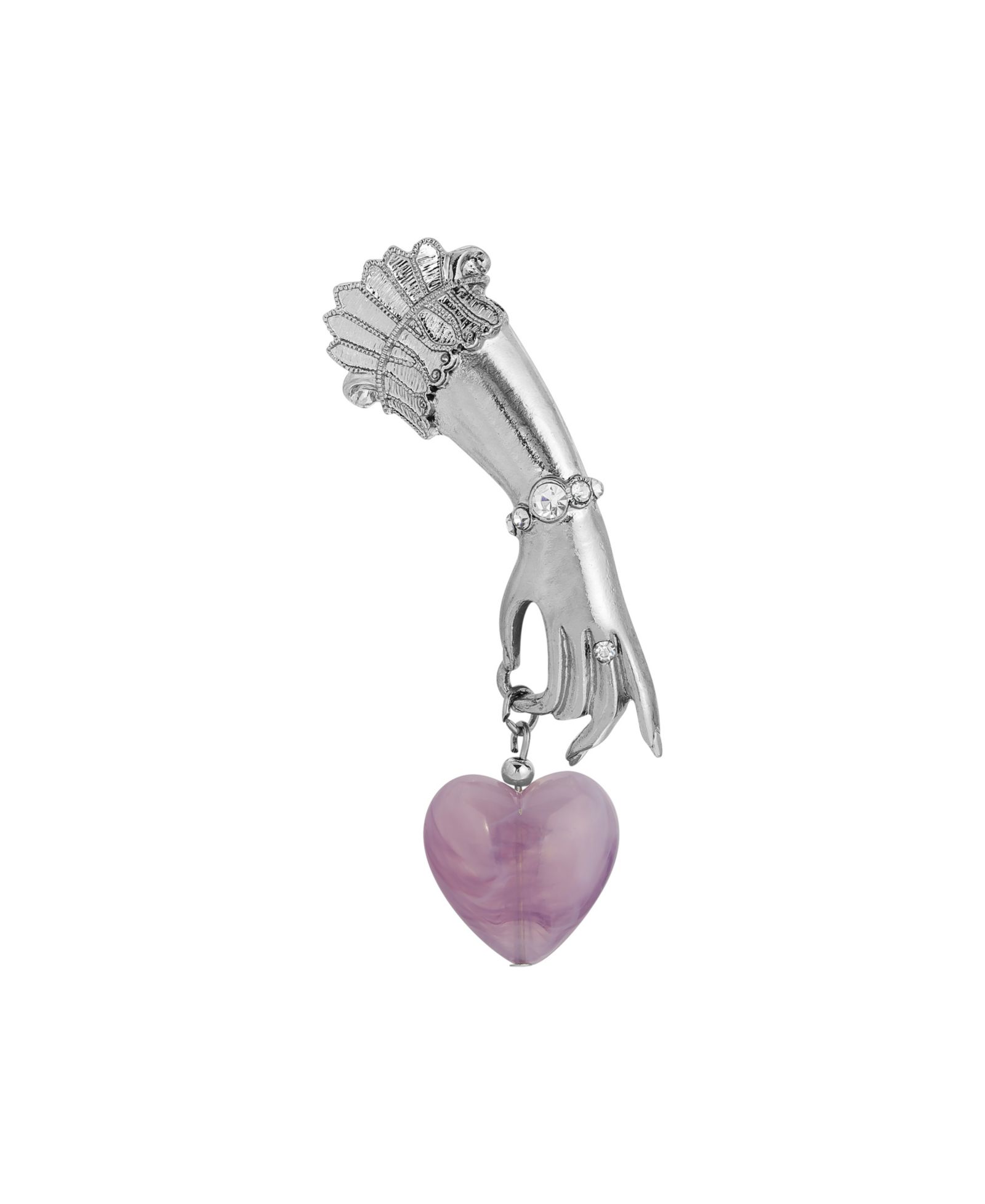 2028 Подвеска-шарм Agate Heart для женщин