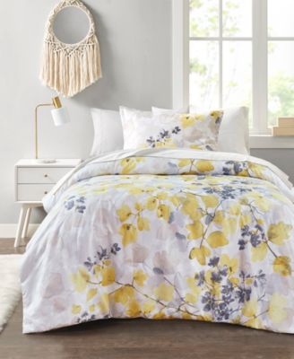 Madison Park Essentials Alexis Botanical Leaf Комплект из 6 шт. покрывал, Twin
