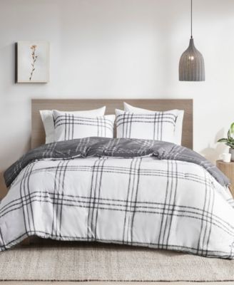Intelligent Design Pike Plaid Reversible Comforter Set, Twin/Twin XL