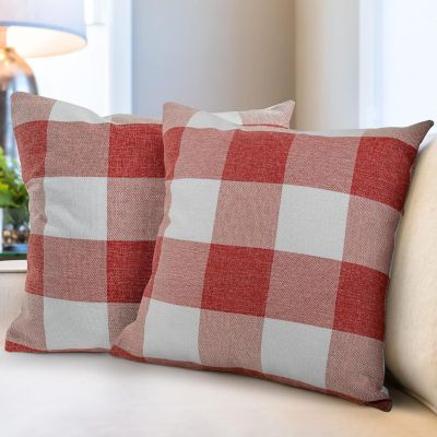 Комплект из 2 декоративных наволочек Zulay Kitchen Buffalo Plaid 18x18 inches